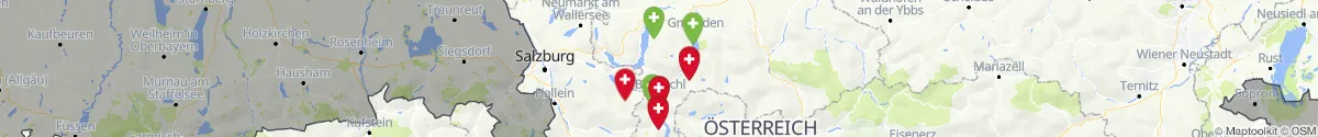 Map view for Pharmacies emergency services nearby Hallstatt (Gmunden, Oberösterreich)